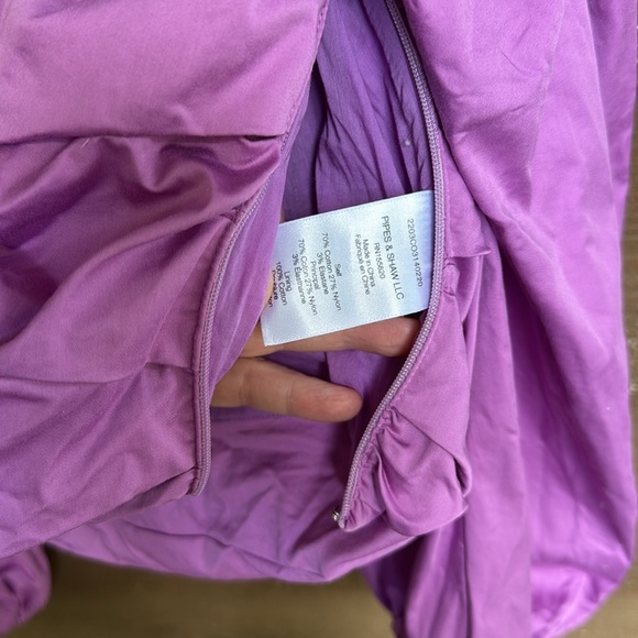 Veronica Beard Kayla orchid violet crop blouse size 4 - Picture 4 of 6